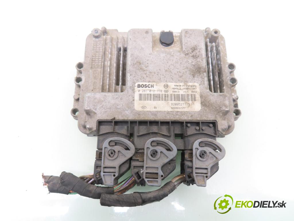 RENAULT LAGUNA II Grandtour (KG0/1_) KOMBI 2006 88,00 1.9 dCi (KG0G) - F9Q 670 1870,00 řídící jednotka motora 0281012770 ; 8200527713
