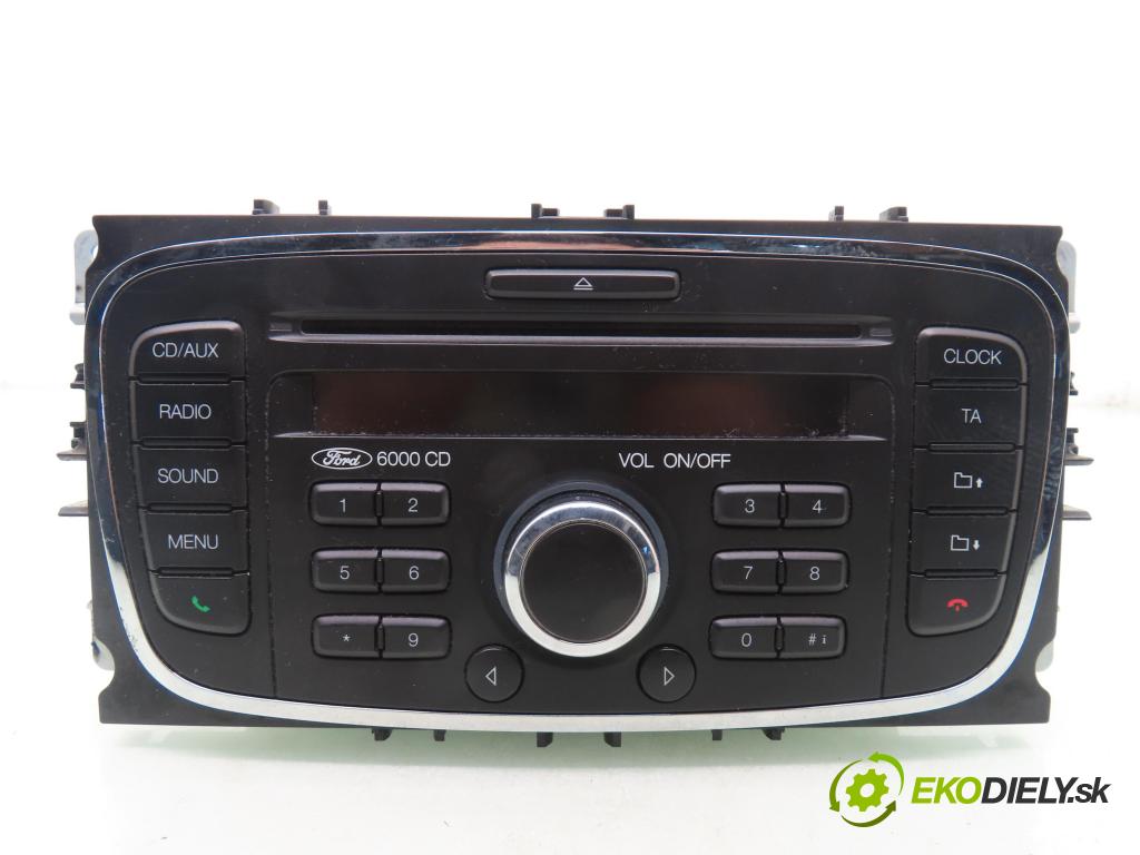 FORD MONDEO IV (BA7) LIFTBACK 2011 103,00 2.0 TDCi 140 - QXBA 1997,00 RADIO CD BS7T18C815AE