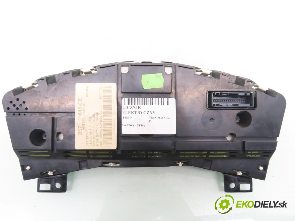 FORD MONDEO IV (BA7) LIFTBACK 2011 103,00 2.0 TDCi 140 - QXBA 1997,00 prístrojovka elektrický BS7T10849CE