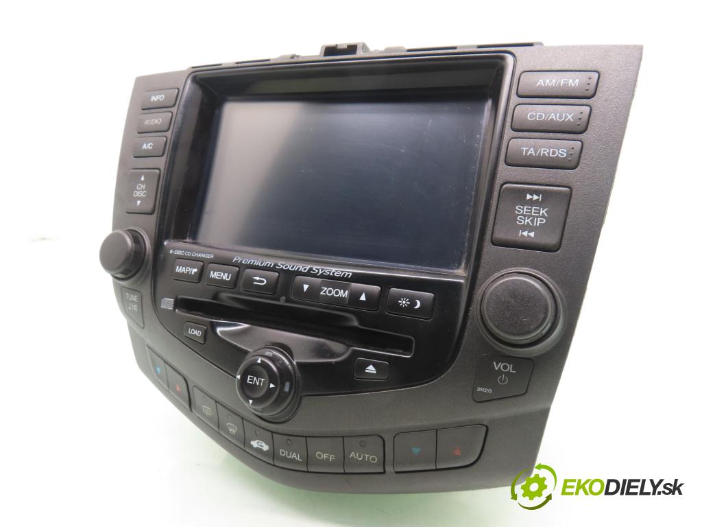 HONDA ACCORD VII (CL, CN) SEDAN 2005 140,00 2.4 (CL9) - K24A3 2354,00 RADIO CD 39050SEAE810M1
