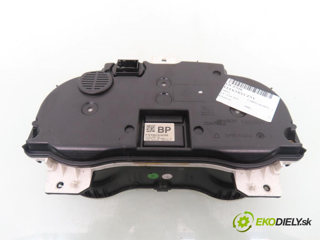 OPEL CORSA D (S07) HB 2006 66,00 1.4 - Z 14 XEP 1364,00 prístrojovka elektrický P0013252152