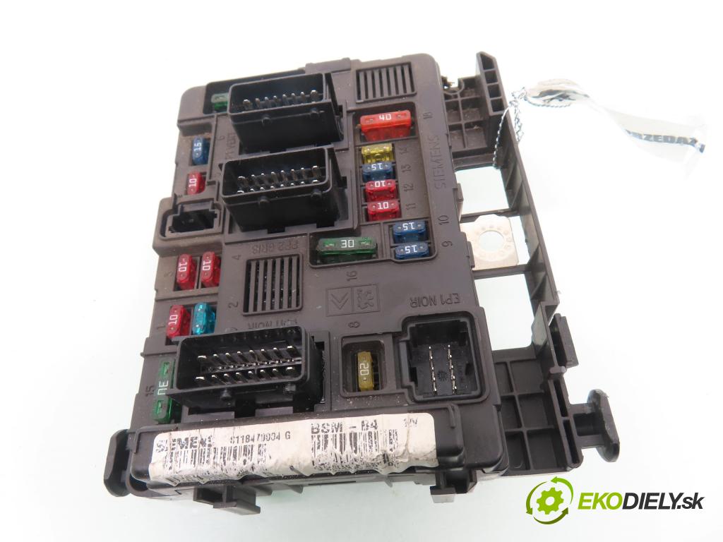CITROEN XSARA PICASSO (N68) MINIVAN 2003 85,00 1.8 16V - 6FZ (EW7J4) 1749,00 MODUL BSM S118470004G ; 9643498780