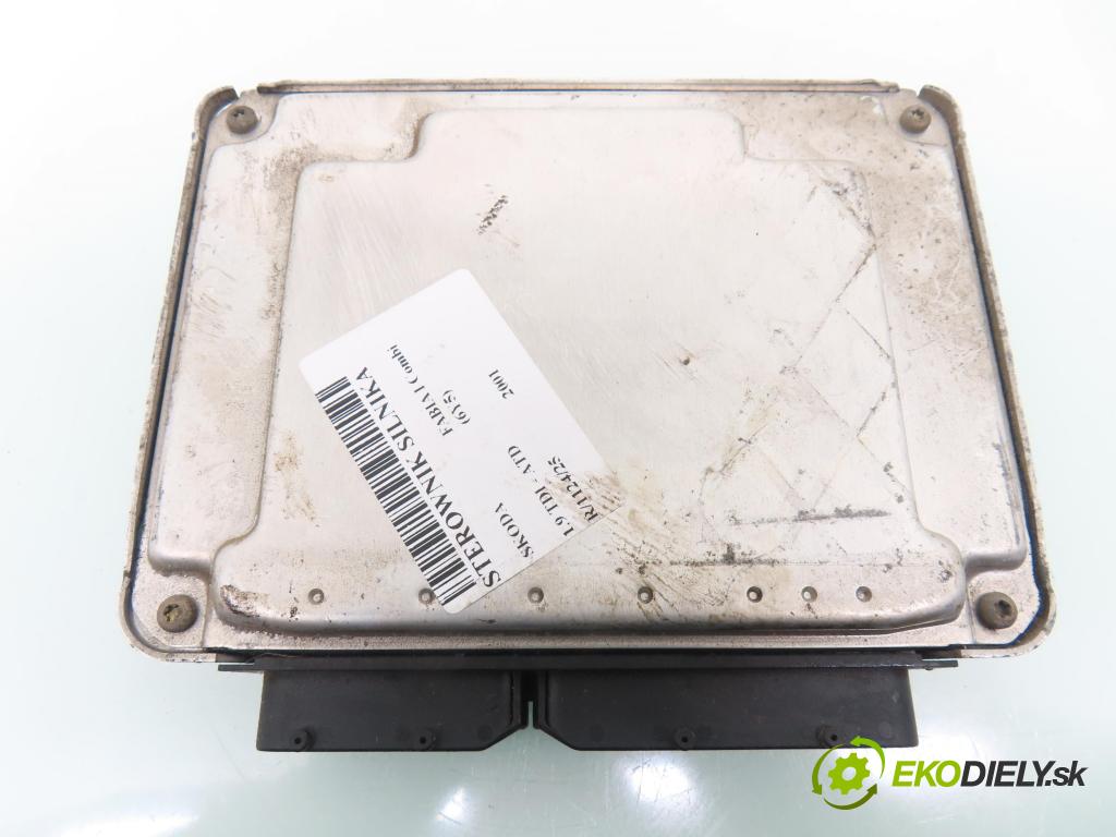 SKODA FABIA I Combi (6Y5) KOMBI 2001 74,00 1.9 TDI - ATD 1896,00 řídící jednotka motora 038906019AF ; 0281010289