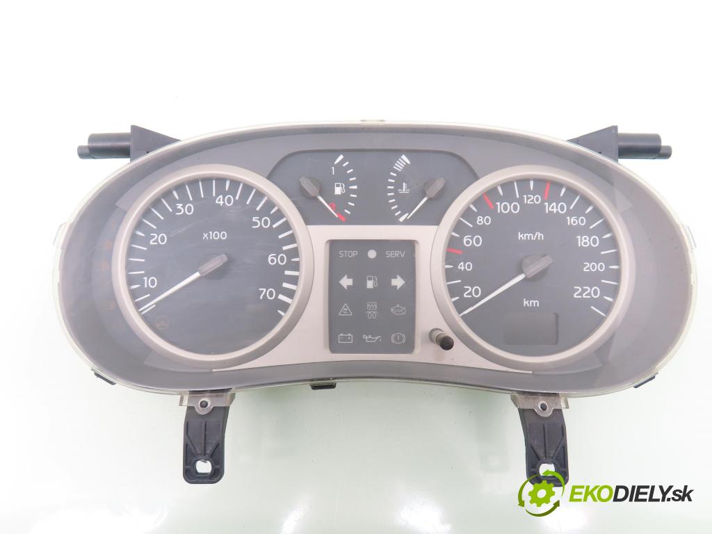 RENAULT CLIO II (BB_, CB_) HB 2002 72,00 1.4 16V (B/CB0P) - K4J 710 1390,00 Prístrojovka elektrický P8200059765