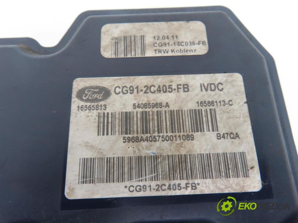 FORD MONDEO IV (BA7) LIFTBACK 2011 103,00 2.0 TDCi 140 - QXBA 1997,00 Pumpa ABS CG912C405FB (Pumpa ABS)