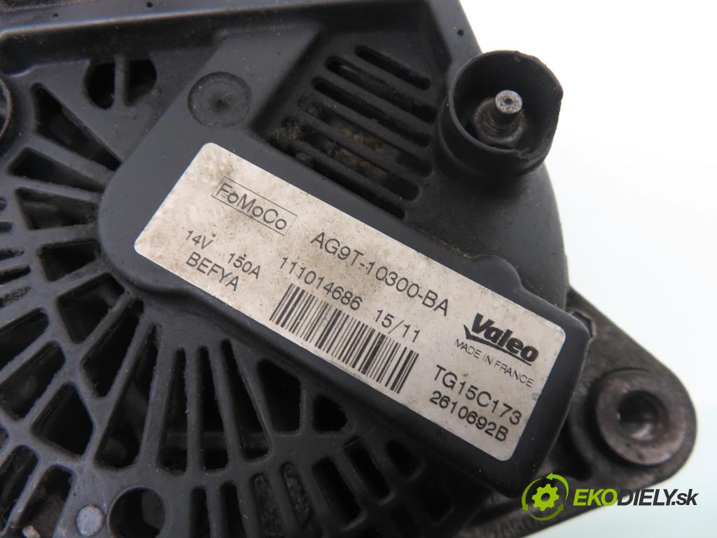 FORD MONDEO IV (BA7) LIFTBACK 2011 103,00 2.0 TDCi 140 - QXBA 1997,00 Alternátor AG9T10300BA (Alternátor)