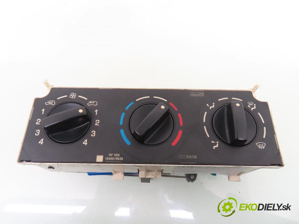 CITROEN BERLINGO FIRST Skrzynia (M_) FURGON 2005 66,00 2.0 HDI 90 - RHY (DW10TD) 1997,00 Panel topení 18488196F