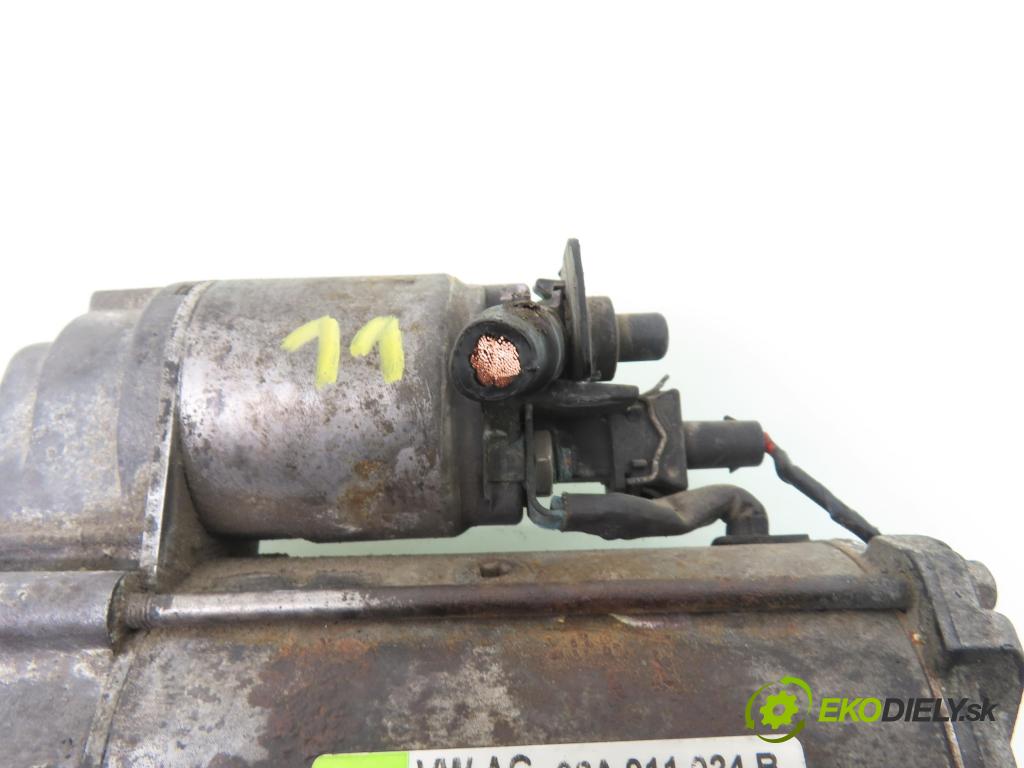 SKODA FABIA I Combi (6Y5) KOMBI 2001 74,00 1.9 TDI - ATD 1896,00 startér 02A911024B ; D7RS30 (Startér)