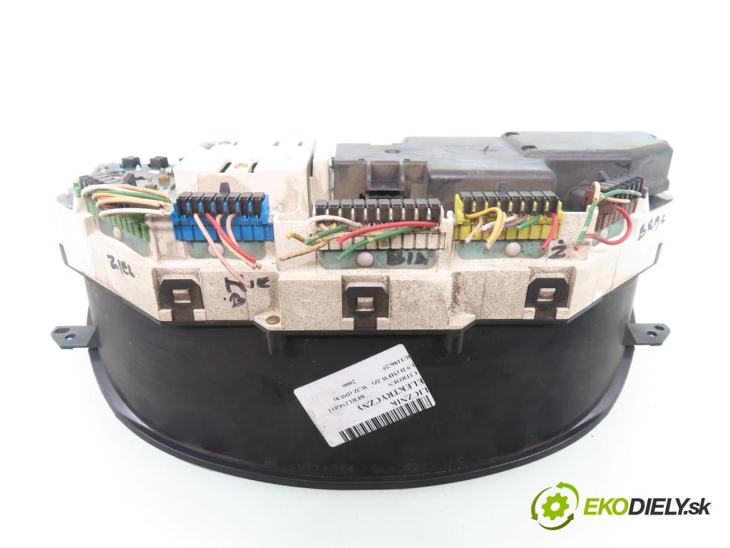 CITROEN BERLINGO / BERLINGO FIRST nadwozie wielkoprzestrzenne (MPV) KOMBIVAN 2000 51,00 1.9 D (MFWJZ) - WJZ (DW8) 1868,00 prístrojovka elektrický 9636105380