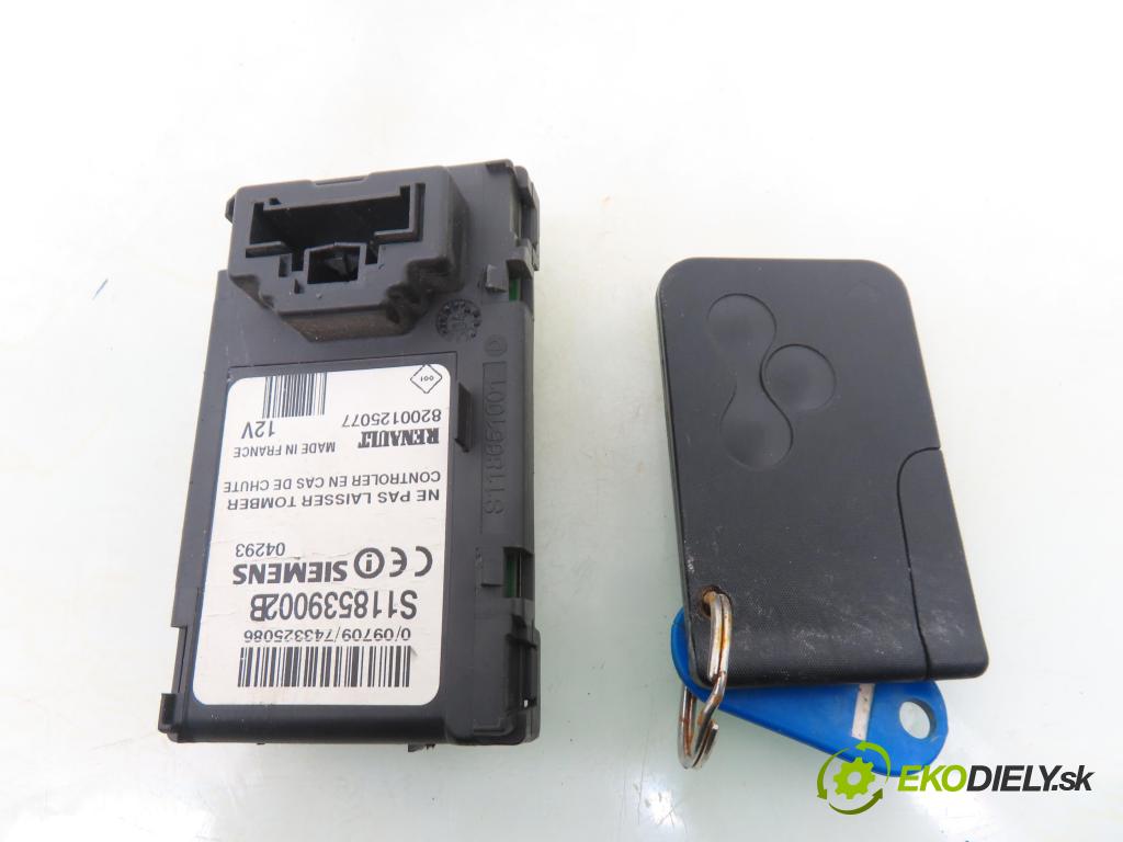 RENAULT SCENIC II (JM0/1_) MINIVAN 2003 83,00 1.6 (JM0C, JM0J, JM1B) - K4M 782 1598,00 CZYTNIK KARTY: S118539002B ; 8200125077