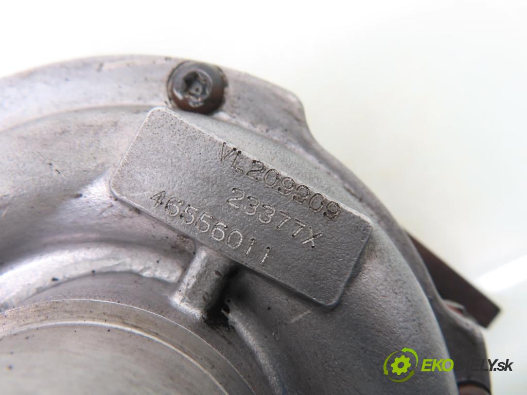 FIAT PUNTO (188_) HB 1999 59,00 1.9 JTD 80 - 188 A2.000 1910,00 RYCHLONABÍJEČKA: 46556011 (Kompletní turbodmychadlo)