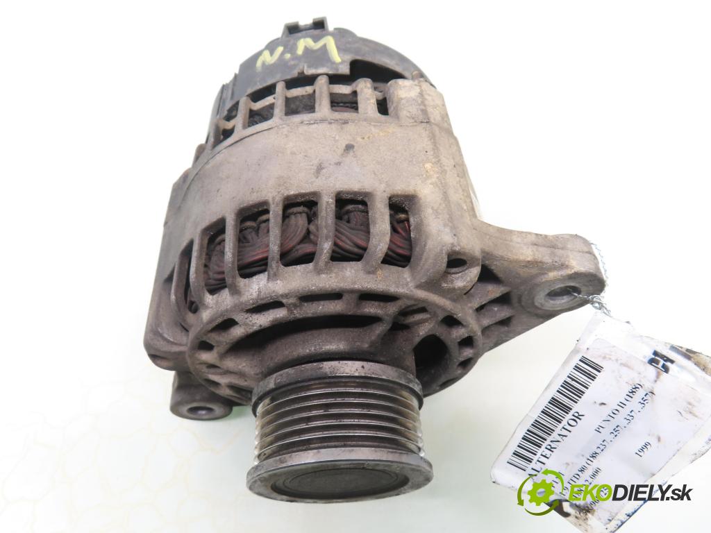 FIAT PUNTO (188_) HB 1999 59,00 1.9 JTD 80 - 188 A2.000 1910,00 Alternátor 63321804 (Alternátor)