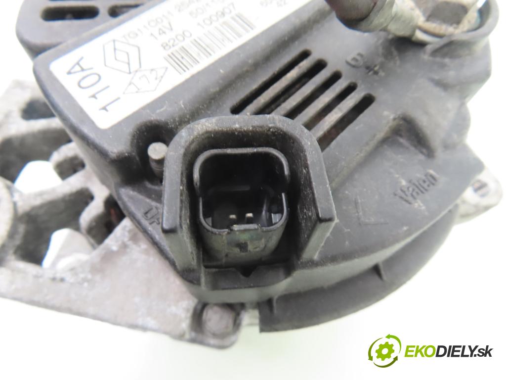 RENAULT SCENIC II (JM0/1_) MINIVAN 2003 83,00 1.6 (JM0C, JM0J, JM1B) - K4M 782 1598,00 Alternátor 8200100907 (Alternátor)