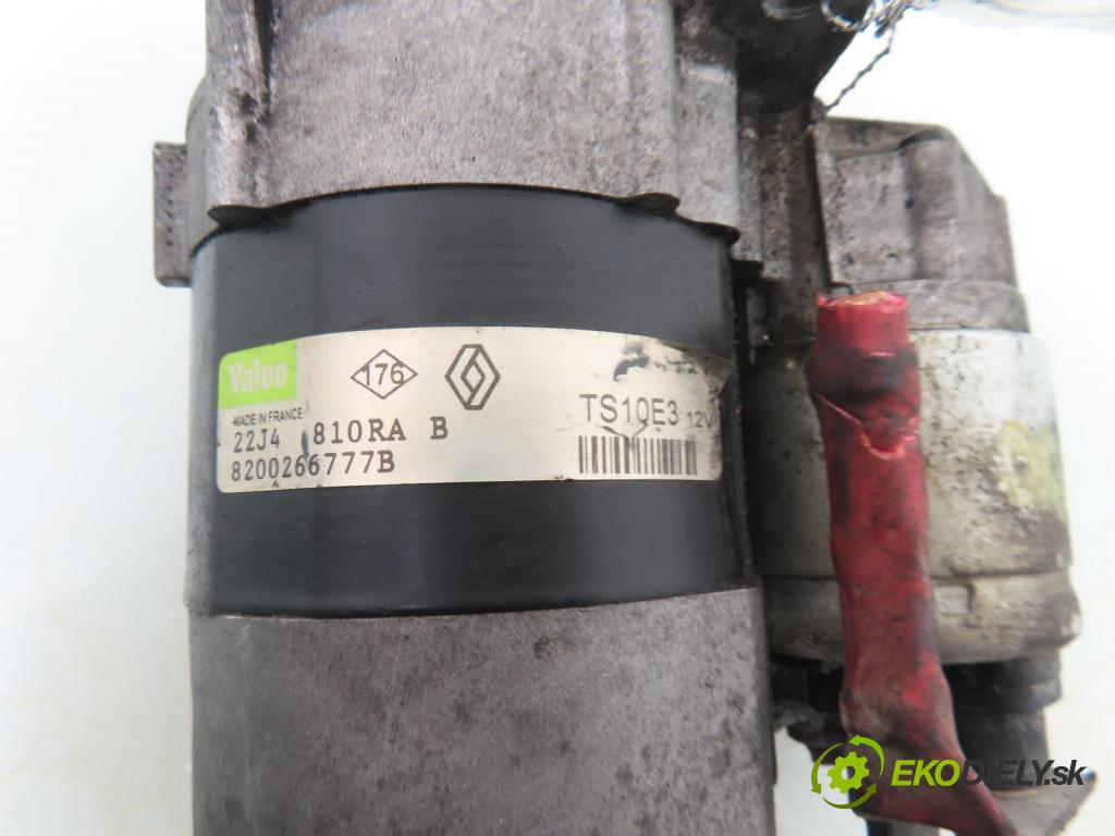 RENAULT SCENIC II (JM0/1_) MINIVAN 2003 83,00 1.6 (JM0C, JM0J, JM1B) - K4M 782 1598,00 Štartér 8200266777B ; TS10E3 (Štartér)