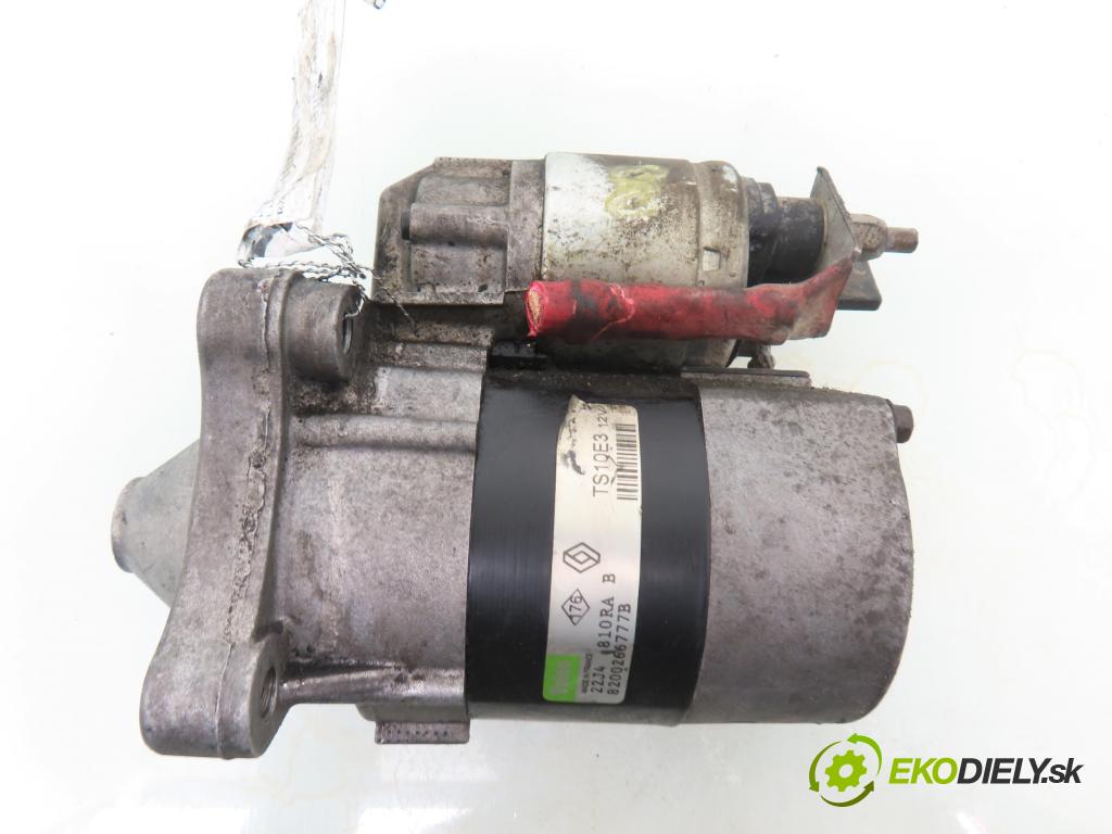 RENAULT SCENIC II (JM0/1_) MINIVAN 2003 83,00 1.6 (JM0C, JM0J, JM1B) - K4M 782 1598,00 Štartér 8200266777B ; TS10E3 (Štartér)