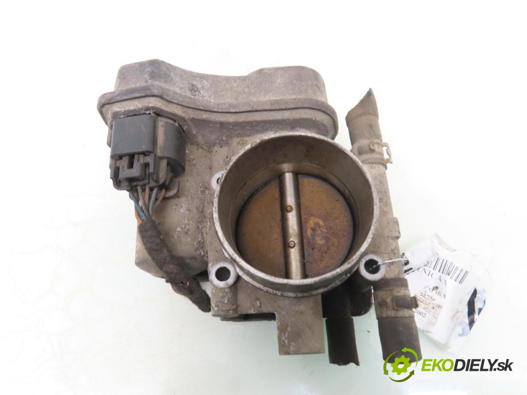 OPEL ZAFIRA A Nadwozie Wielkopojemne (MPV) (T98)  MINIVAN 2004 92,00 1.8 16V 125 - Z 18 XE 1796,00 škrtíci klapka 09128518 ; 5WS91703 (Škrticí klapka)