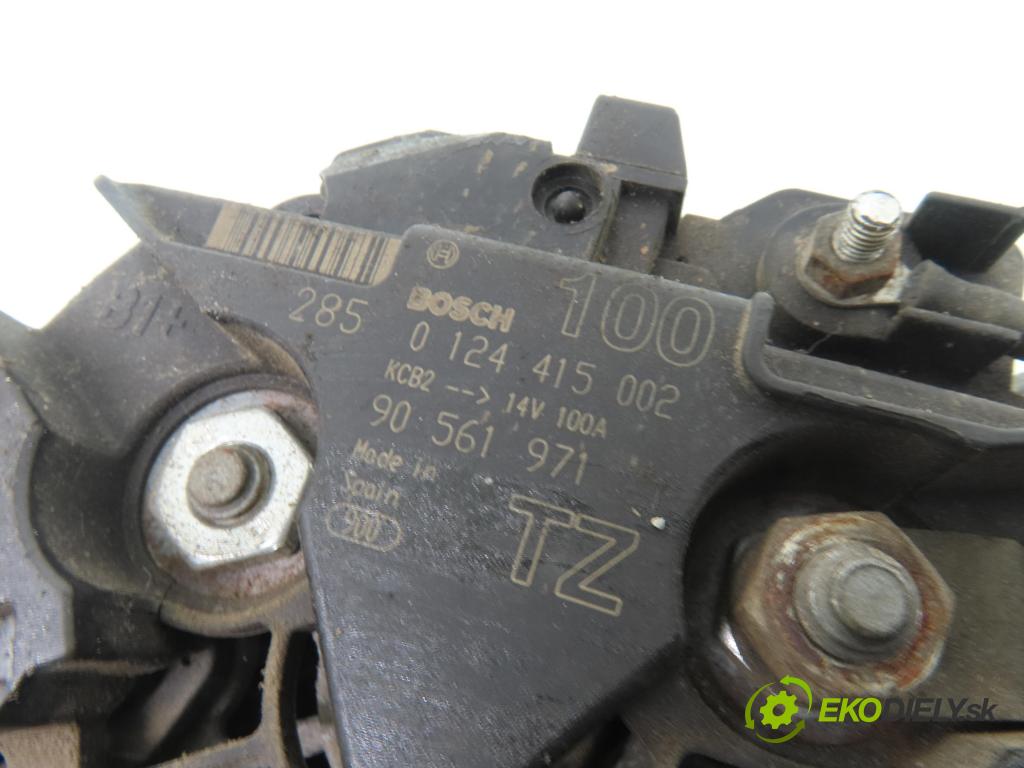 OPEL ZAFIRA A Nadwozie Wielkopojemne (MPV) (T98)  MINIVAN 2002 92,00 1.8 16V 125 - Z 18 XE 1796,00 Alternátor 0124415002 ; 90561971 (Alternátor)