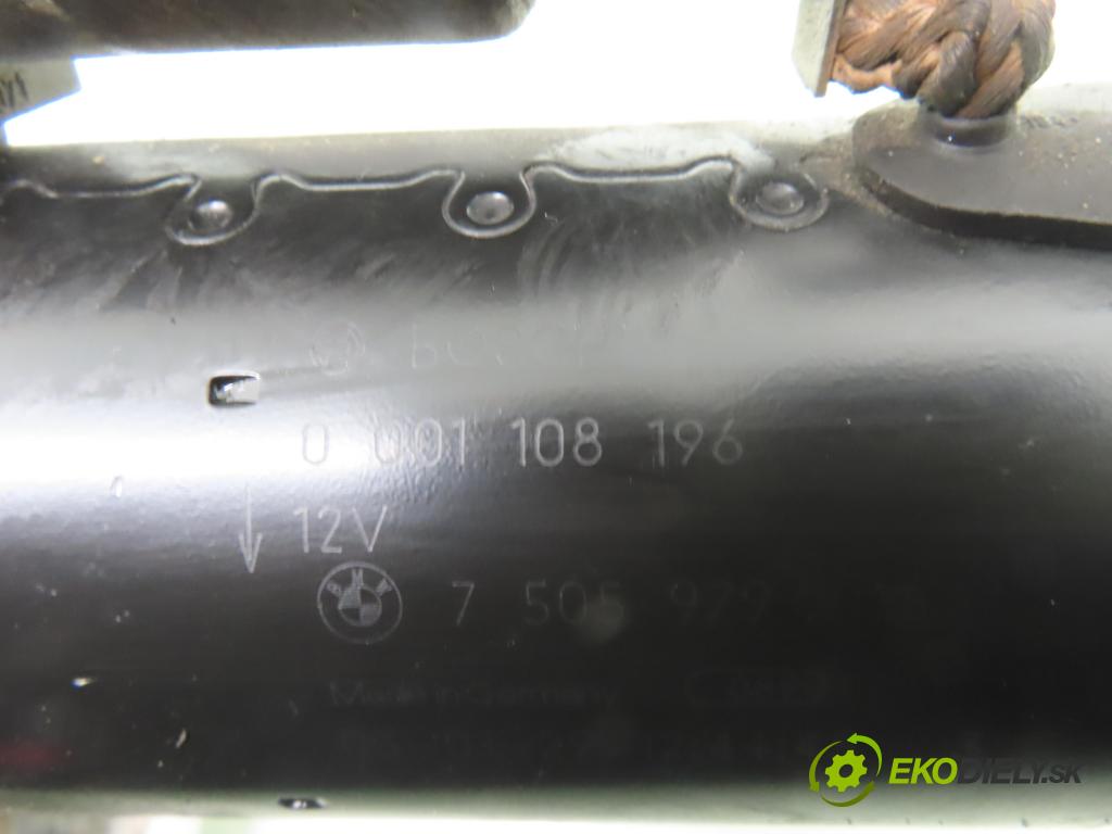 BMW 3 (E46) SEDAN 2003 85,00 316 i - N46 B18 A 1796,00 startér 0001108196 ; 7505979 (Startér)