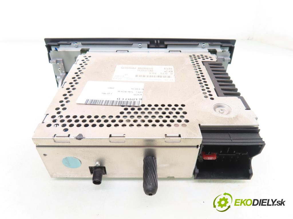 BMW 3 (E90) SEDAN 2005 95,00 318 i 129 - N46 B20 B 1995,00 RADIO CD 6971703