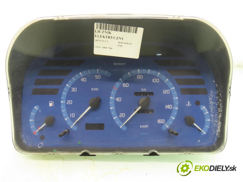 RENAULT MASTER II Skrzynia (FD) FURGON 1998 63,00 2.8 D - S8W 700 2799,00 prístrojovka elektrický RN0001001