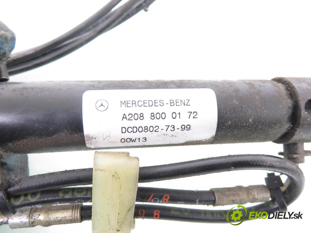 MERCEDES-BENZ CLK (C208) CABRIO 2000 142,00 230 Kompressor 193 - M 111.975 2295,00 hyd. píst STŘECHA: A2088000072 ; A2088000172