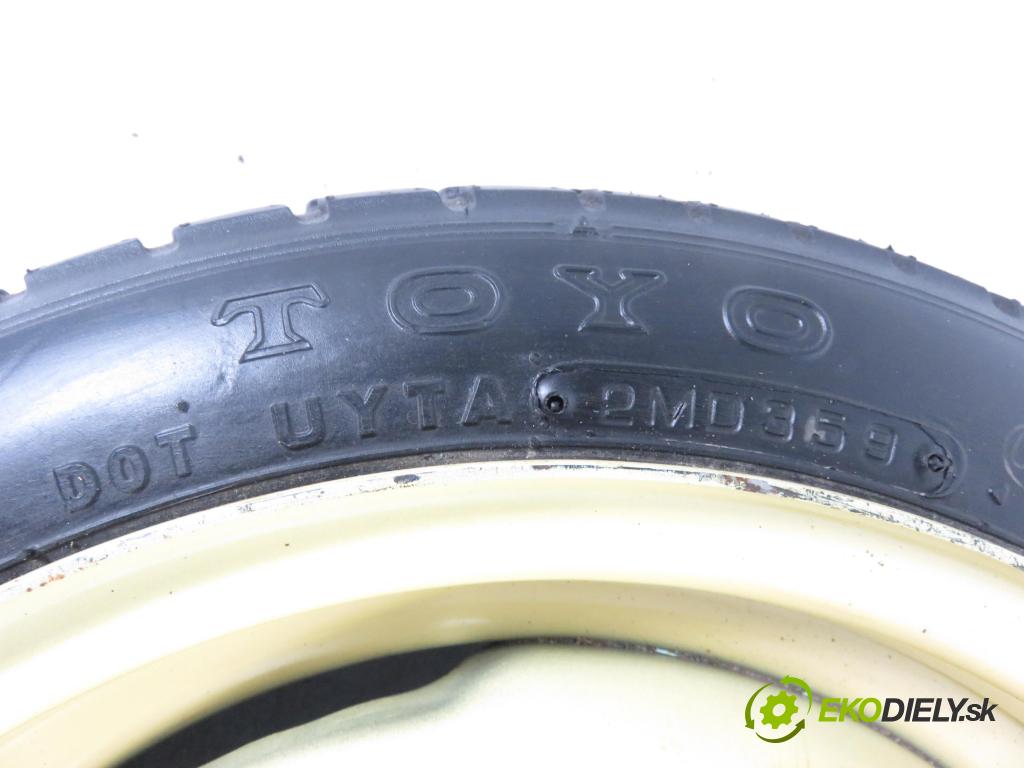 TOYOTA YARIS (_P9_) HB 2007 51,00 1.0 VVT-i (KSP90_) - 1KR-FE 998,00 Koleso dojazdové