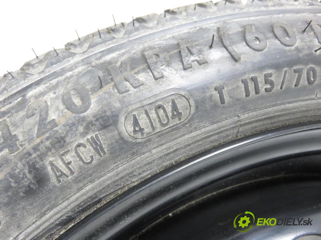 OPEL VECTRA C (Z02) LIFTBACK 2004 110,00 1.9 CDTI - Z 19 DTH 1910,00 Koleso dojazdové 2160115