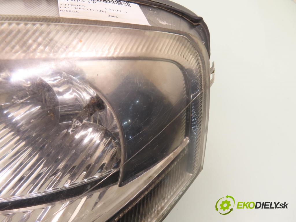 CITROEN C3 I (FC_) HB 2003 54,00 1.4 i - KFV (TU3JP) 1360,00 světlo LP 9647214280