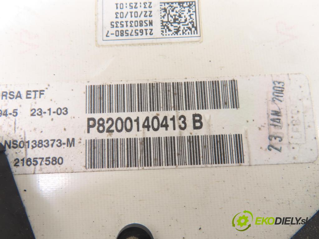 RENAULT MASTER II Skrzynia (FD) FURGON 2003 59,00 2.5 D - S8U 770 2499,00 prístrojovka elektrický P8200140413B