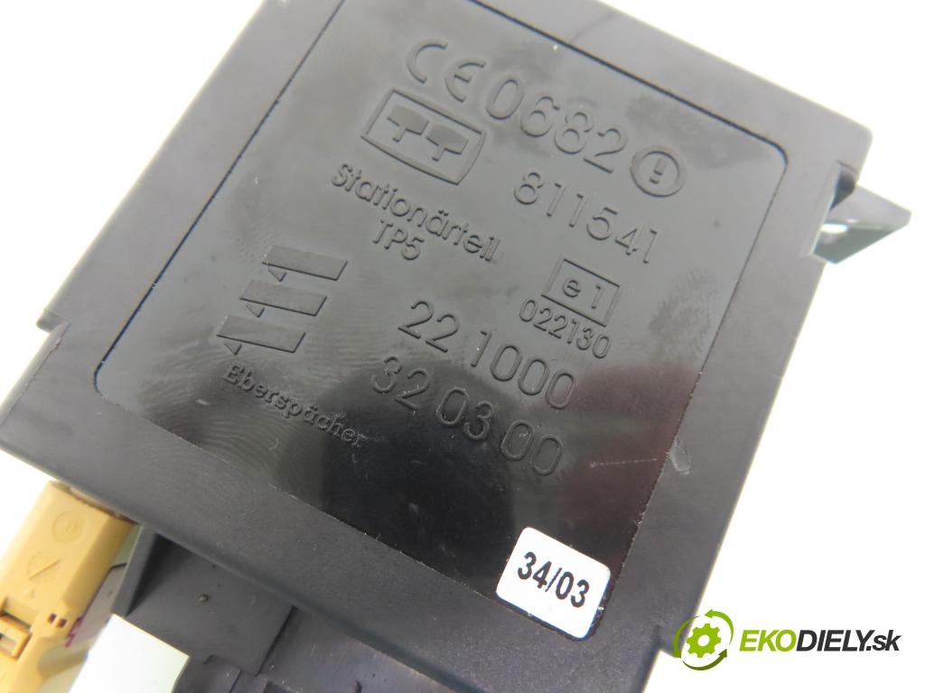 MERCEDES-BENZ KLASA E (W210) SEDAN 2001 105,00 2.2 CDI 143 - OM 611.961 2148,00 řídící jednotka Webasto 811541 ; 022130 ; 221000