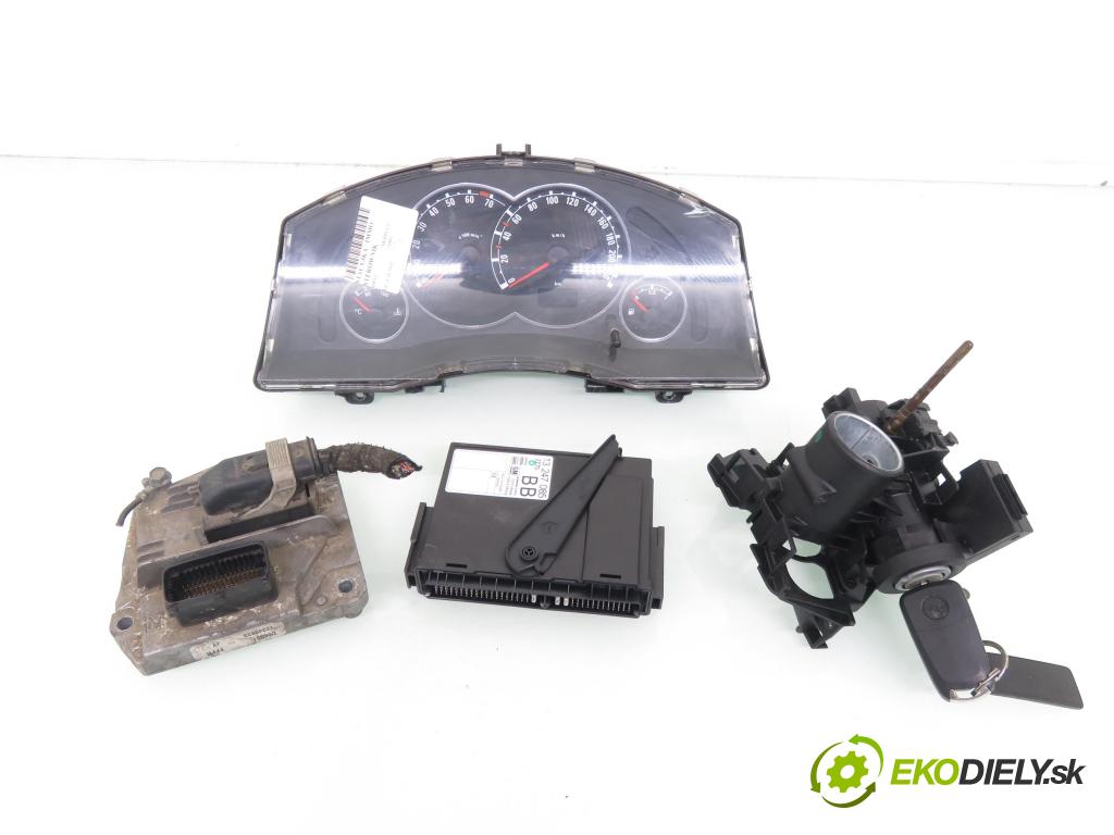 OPEL MERIVA A nadwozie wielkoprzestrzenne (MPV) (X03) MINIVAN 2007 77,00 1.6 16V 105 - Z 16 XEP 1598,00 spínačka / imobilizéra IMMO / řídící jednotka 12249823 ; 13247085 ; 13144390