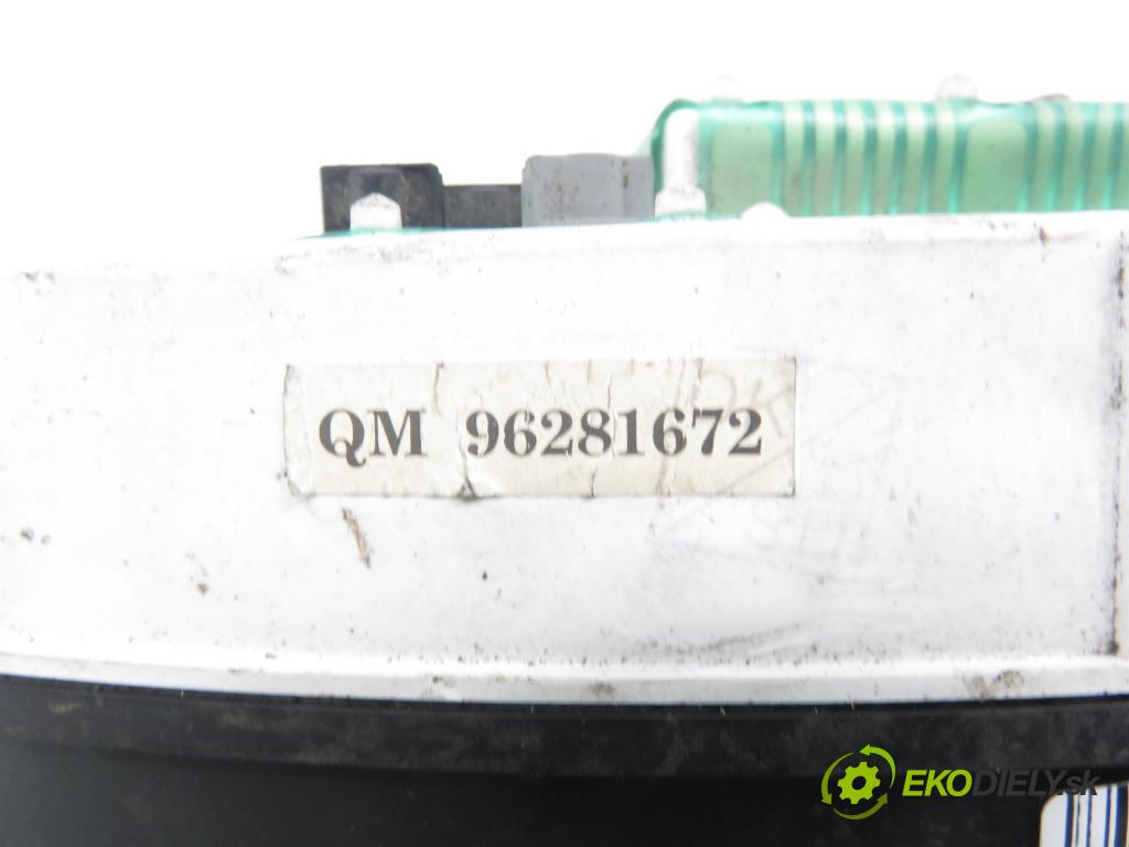 DAEWOO LANOS sedan (KLAT) SEDAN 2002 55,00 1.3 8V - A13SMS 1349,00 prístrojovka elektrický 96281672