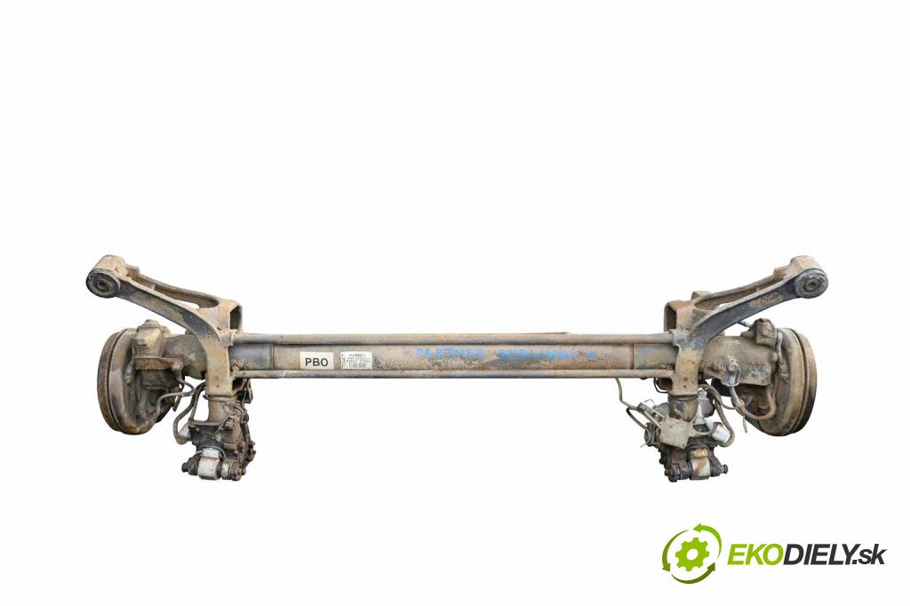 CITROEN BERLINGO / BERLINGO FIRST nadwozie wielkoprzestrzenne (MPV) FURGON 2005 51,00 1.9 D - WJY (DW8B) 1868,00 výztuha zadní část 