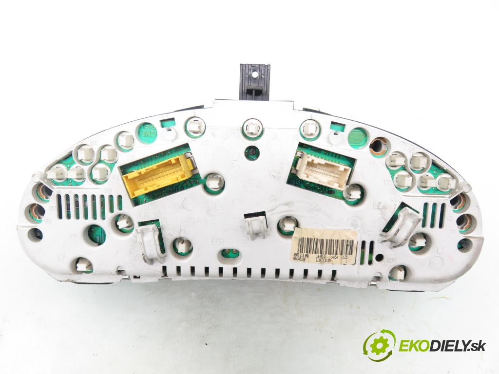 PEUGEOT 206 liftback (2A/C) HB 1999 55,00 1.4 i 75 -  KFX 1361,00 Prístrojovka elektrický 9643401280 ; 09032109801