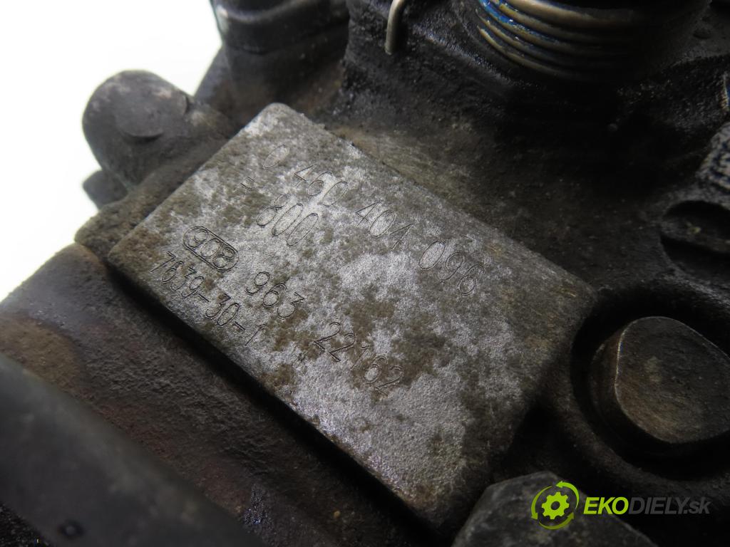 CITROEN JUMPER Skrzynia (230L) FURGON 1996 63,00 2.5 D - T9A (DJ5) 2446,00 pumpa vstřikovací 0460404096 (Vstřikovací čerpadlo)