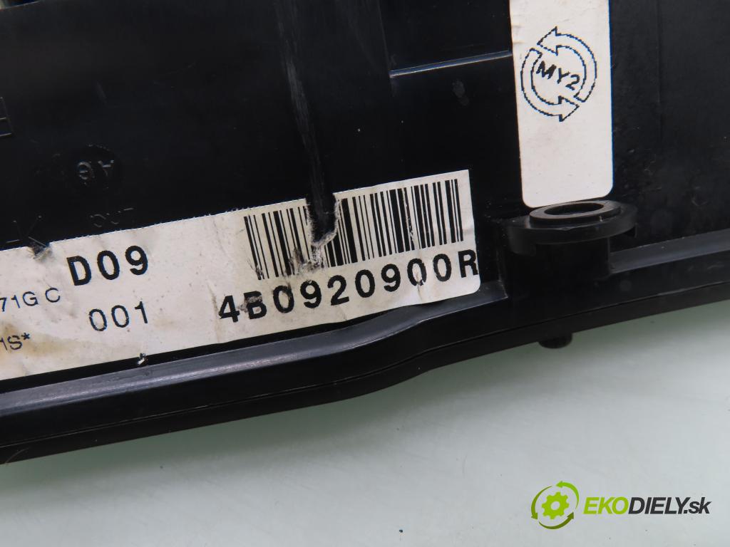 AUDI A6 Avant (4B5, C5) KOMBI 2000 142,00 2.8 - AMX 2771,00 prístrojovka elektrický 4B0920900R