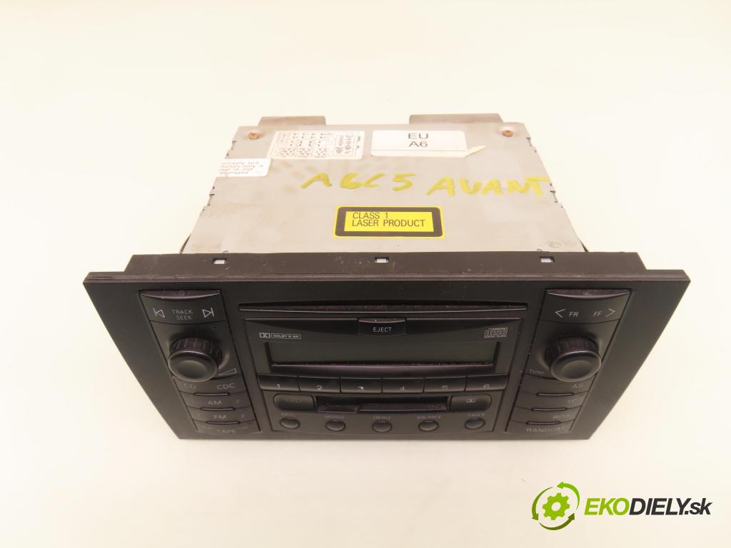 AUDI A6 Avant (4B5, C5) KOMBI 2000 142,00 2.8 - AMX 2771,00 RADIO CD modul 4B0035195