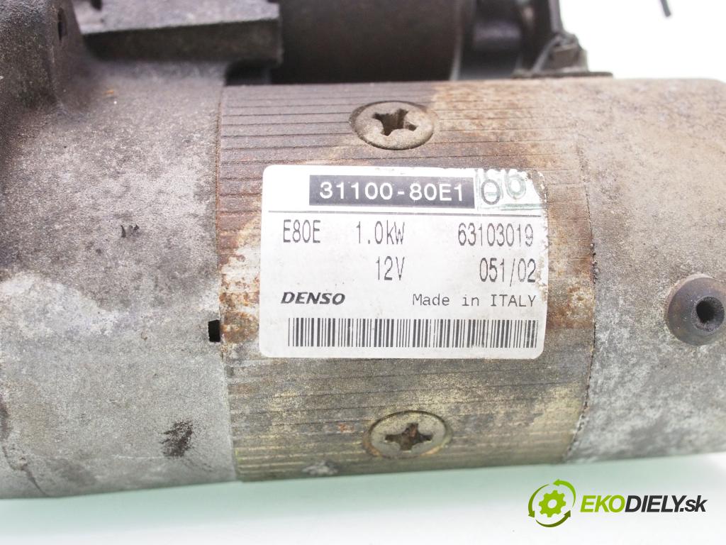 SUZUKI SWIFT II liftback (EA, MA) HB 2002 0,00 1.3 (SF 413) - G13B 1298,00 Štartér 3110080E1 ; 63103019 (Štartér)