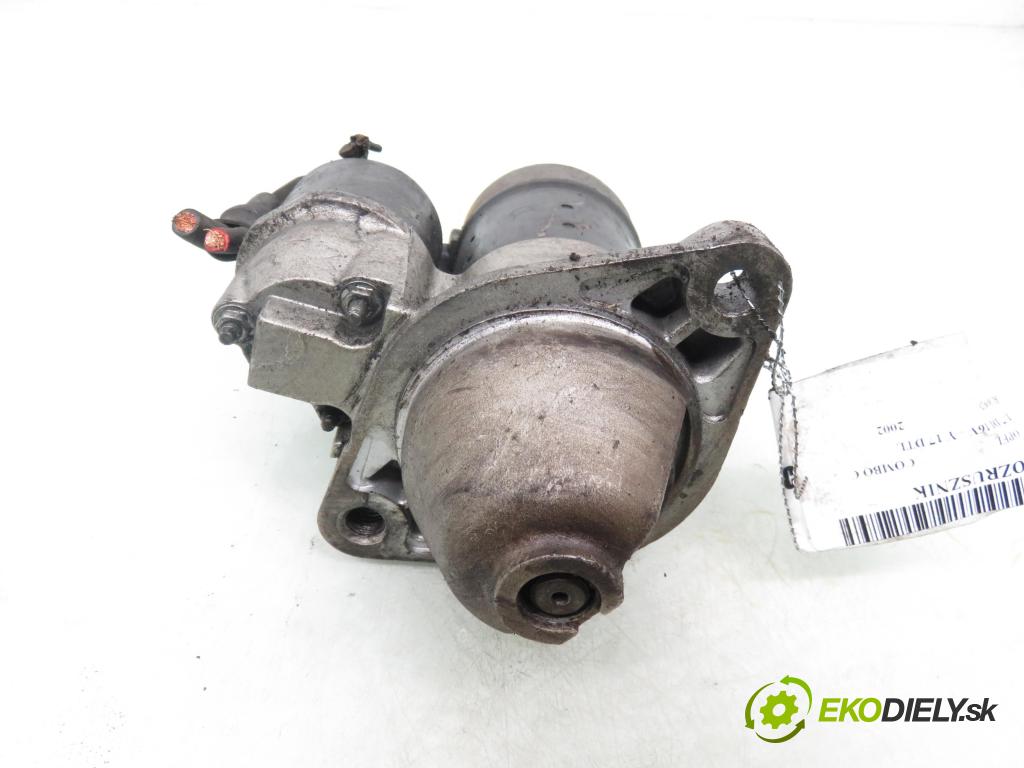 OPEL COMBO C KOMBIVAN 2002 48,00 1.7 DI 16V - Y 17 DTL 1686,00 Štartér  (Štartér)