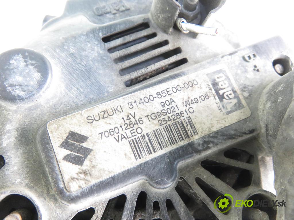SUZUKI SWIFT III (MZ, EZ) HB 2007 55,00 1.3 DDiS (RS 413D) - D13A 1248,00 Alternátor 3140085E00000 ; TG9S021 (Alternátor)
