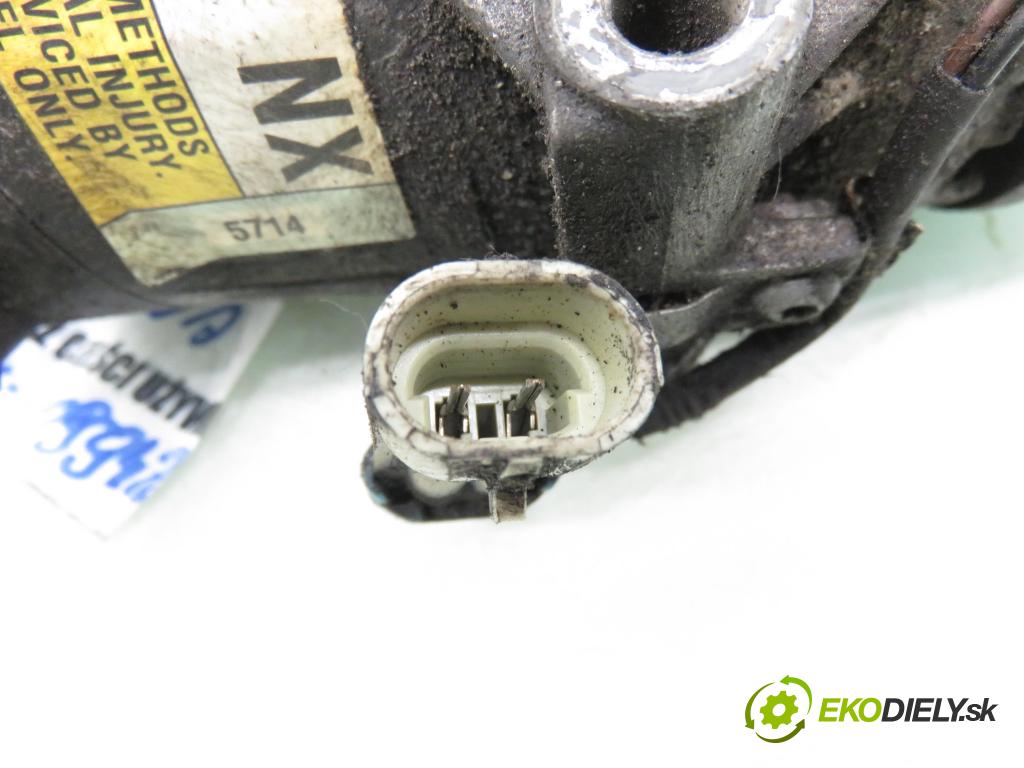 OPEL MERIVA A nadwozie wielkoprzestrzenne (MPV) (X03) HB 2005 66,00 1.4 16V Twinport - Z 14 XEP 1364,00 KOMPRESOR: klimatizace 09165714 ; 9986181 (Kompresor klimatizace)