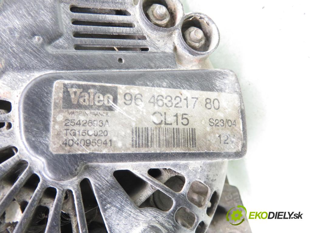 PEUGEOT BOXER Skrzynia (244) FURGON 2002 74,00 2.2 HDi - 4HY (DW12UTED) 2179,00 Alternátor 9646321780 ; 2542693A (Alternátor)