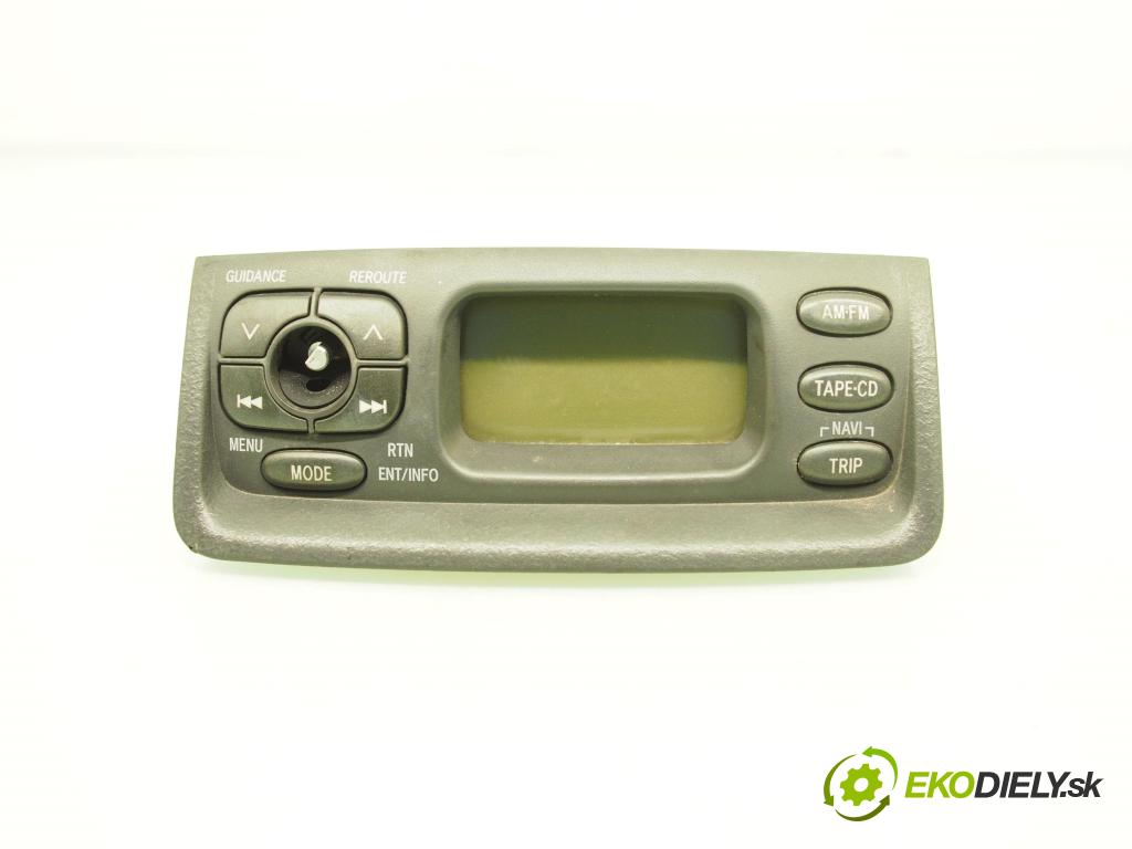 TOYOTA YARIS (_P1_) HB 2002 50,00 1.0 VVT- i 68 - 1SZ-FE 998,00 RADIO Modul 8612052021