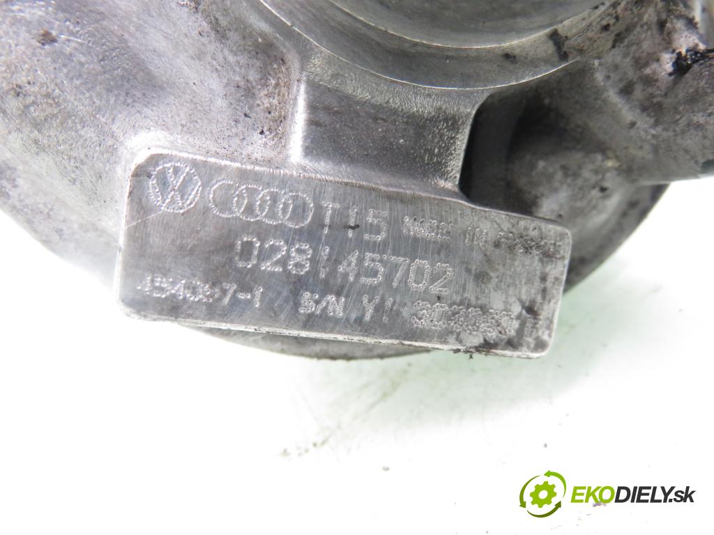 AUDI A4 (8D2, B5) SEDAN 1995 66,00 1.9 TDI - 1Z 1896,00 RYCHLONABÍJEČKA: 028145702 (Kompletní turbodmychadlo)