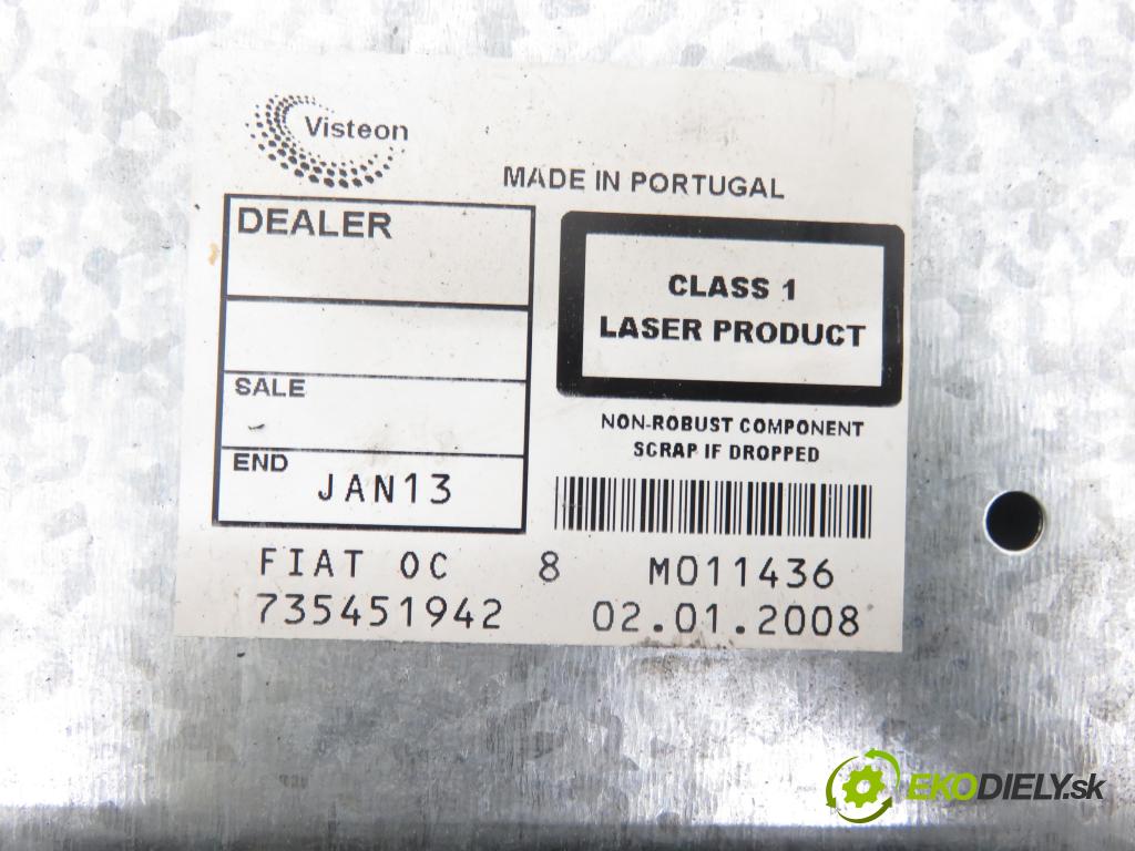 FIAT BRAVO II (198_) HB 2007 66,00 1.4 - 192 B2.000 1368,00 RADIO CD 735451942