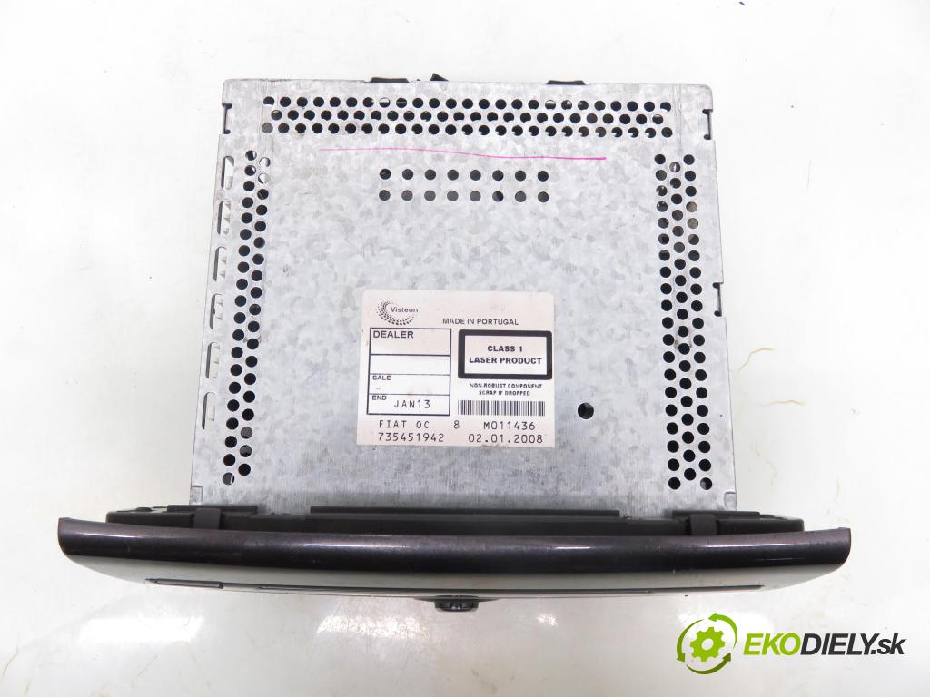 FIAT BRAVO II (198_) HB 2007 66,00 1.4 - 192 B2.000 1368,00 RADIO CD 735451942