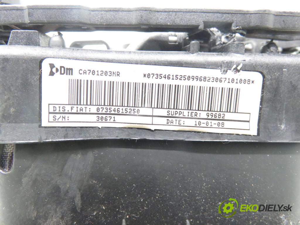 FIAT BRAVO II (198_) HB 2007 66,00 1.4 - 192 B2.000 1368,00 AirBag air BAG volantu 07354615250