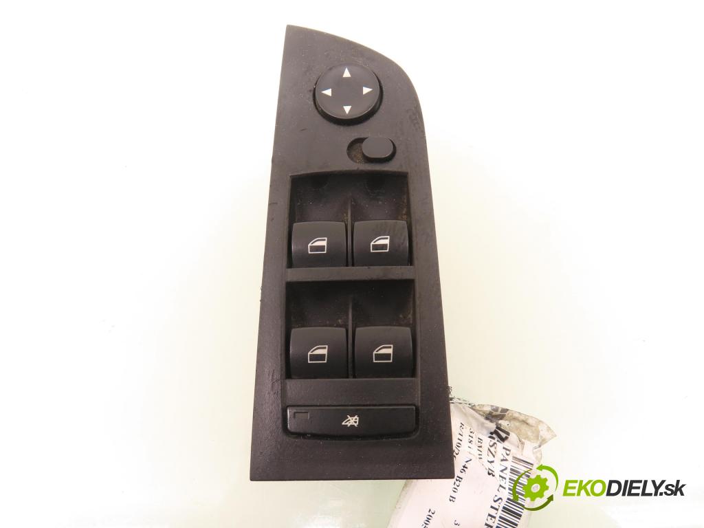 BMW 3 (E90) SEDAN 2005 95,00 318 i 129 - N46 B20 B 1995,00 Panel ovládaní oken 694862304 ; 6948623