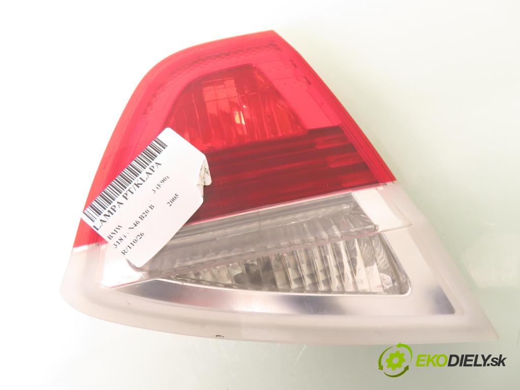BMW 3 (E90) SEDAN 2005 95,00 318 i 129 - N46 B20 B 1995,00 světlo pravé zadní kufr 6937459