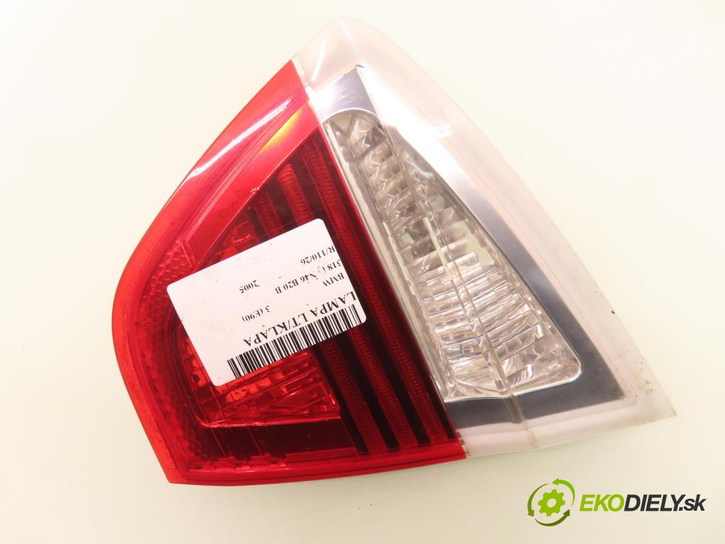 BMW 3 (E90) SEDAN 2005 95,00 318 i 129 - N46 B20 B 1995,00 světlo levé zadní kufr 6937460